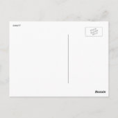 Main St., Woodstock, New York Vintag Postkarte (Rückseite)