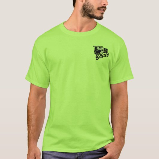 Main Street Blues Tee Shirt (Vorderseite)