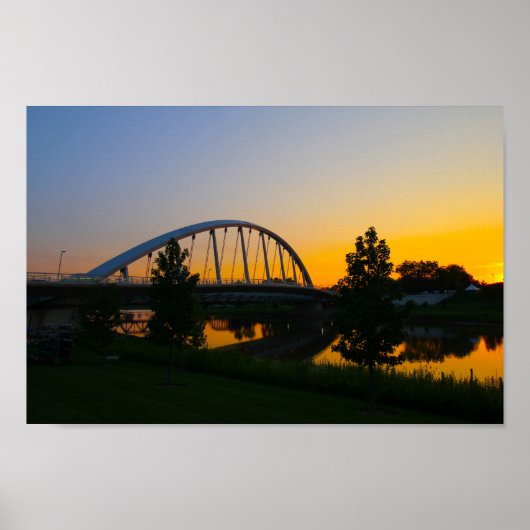 Main Street Bridge, Columbus, Ohio Poster (Vorne)