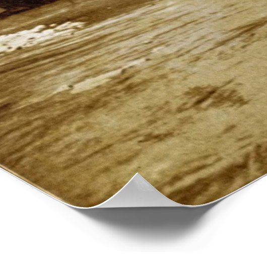 Main Street Bridge von Rochester NY Poster (Ecke)