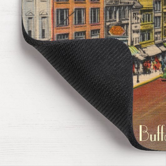 Main Street - Buffalo, NY Vintag Mousepad (Ecke)