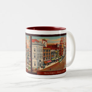 Main Street - Buffalo, NY Vintage Kaffeetasse
