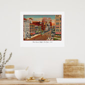Main Street - Buffalo, NY Vintage Poster (Küche)