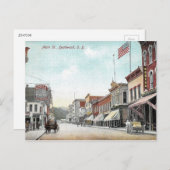 Main Street, Deadwood, South Dakota, Vintag Postkarte (Vorne/Hinten)