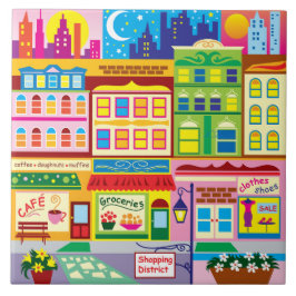 Main Street Farben Fliese