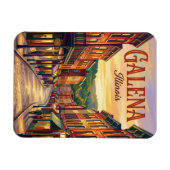 Main Street, Galena USA Magnet (Horizontal)