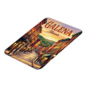 Main Street, Galena USA Magnet (Linke Seite)