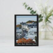 Main Street Mackinac Island - Postkarte (Stehend Vorderseite)