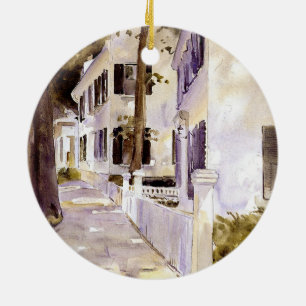Main Street, Nantucket Keramik Ornament