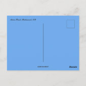 Main Street Richmond Kentucky Postkarte (Rückseite)