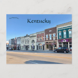 Main Street Richmond Kentucky Postkarte