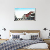 Main Street SceneWoodland, CA Leinwanddruck (Insitu (Schlafzimmer))