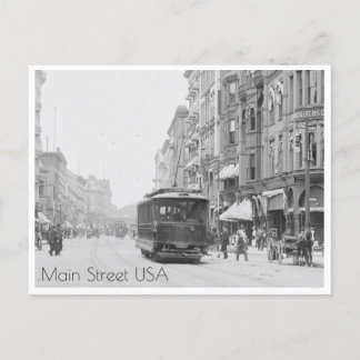 Main Street, Springfield Postkarte