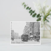Main Street, Springfield Postkarte (Stehend Vorderseite)