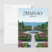 Mainau Insel Deutschland Postkarte (Vorne/Hinten)
