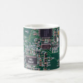 Mainboard-Abdeckung für die personalisierte Comput Kaffeetasse (VorderseiteRechts)