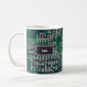 Mainboard-Abdeckung für die personalisierte Comput Kaffeetasse (Links)