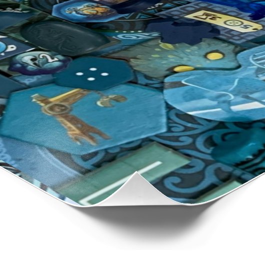 Mainboard-Game-Komponenten Poster (Ecke)