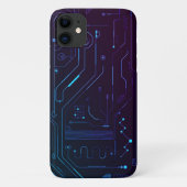 Mainboard mit High-Tech-Wallpaper Case-Mate iPhone Hülle (Rückseite)