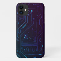 Mainboard mit High-Tech-Wallpaper