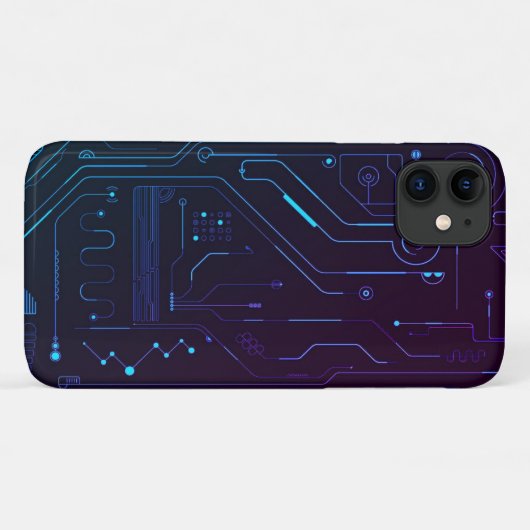 Mainboard mit High-Tech-Wallpaper Case-Mate iPhone Hülle (Rückseite (Horizontal))