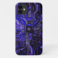 Mainboard-Motherboard mit High-Tech-Hintergrundtec