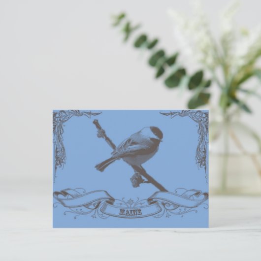 Mainchtaste Postkarte (Stehend Vorderseite)