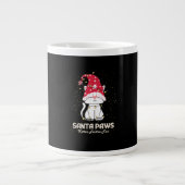 Maincoon Cat Weihnachten Jumbo-Tasse (Vorderseite)