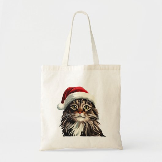 Maincoon, CHRISTMAS, Kätzchen, Kätzchen präsentier Tragetasche (Vorne)