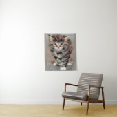 Maincoon ‎ Kitten Wandteppich (Beispiel)