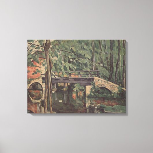 Maincy Bridge - Paul Cezanne - c1880 Leinwanddruck (Vorderseite)