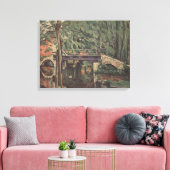 Maincy Bridge - Paul Cezanne - c1880 Leinwanddruck (Insitu (Wohnzimmer))