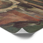 Maincy Bridge - Paul Cezanne - c1880 Poster (Ecke)