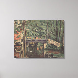 Maincy-Brücke - Paul Cezanne - c1880 Leinwanddruck