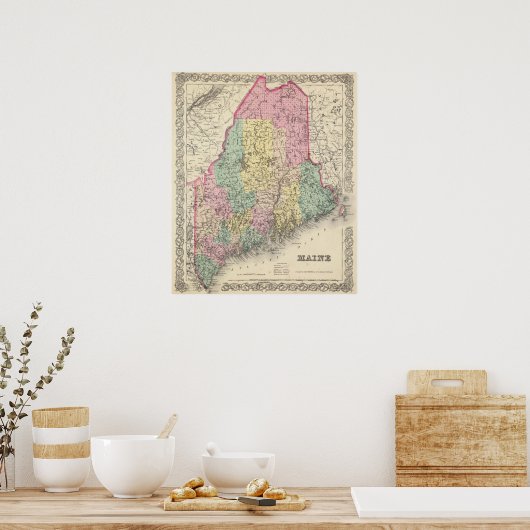 Maine 17 poster (Küche)