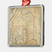 Maine 18 ornament aus metall (Links)