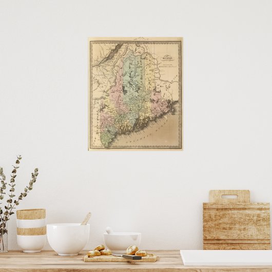Maine 18 poster (Küche)
