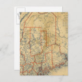 Maine 18 postkarte (Vorne/Hinten)