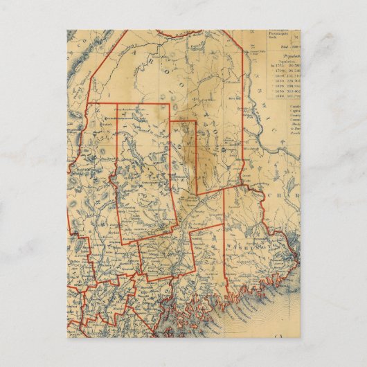 Maine 18 postkarte (Vorderseite)