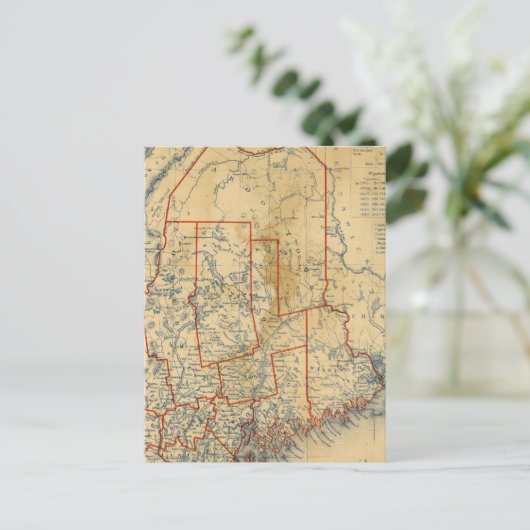 Maine 18 postkarte (Stehend Vorderseite)