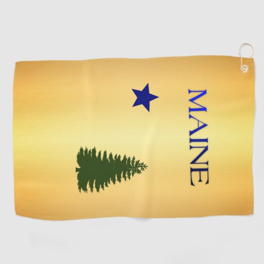 Maine (1901) golfhandtuch (Horizontal)