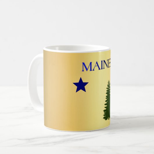 Maine (1901) kaffeetasse (Vorderseite Links)