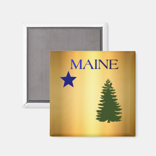 Maine (1901) magnet (Vorderseite/Rückseite)