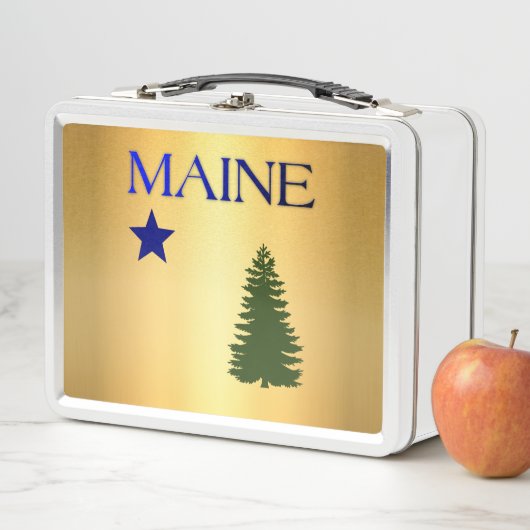 Maine (1901) metall brotdose (Beispiel)