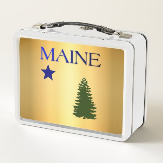 Maine (1901) metall brotdose (Rückseite)