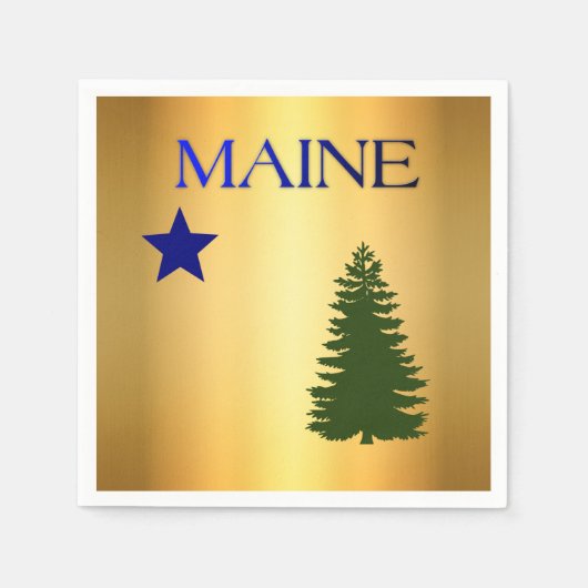 Maine (1901) serviette (Vorderseite)