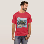 MAINE 24 19 Oversized T-Shirt (Vorne ganz)