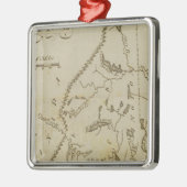 Maine 9 ornament aus metall (Links)