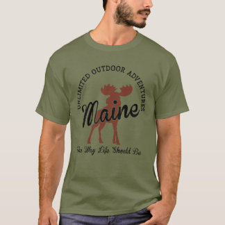 Maine Abenteuer T-Shirt