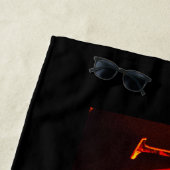 Maine am Fire Beach Handtuch (Beispiel)